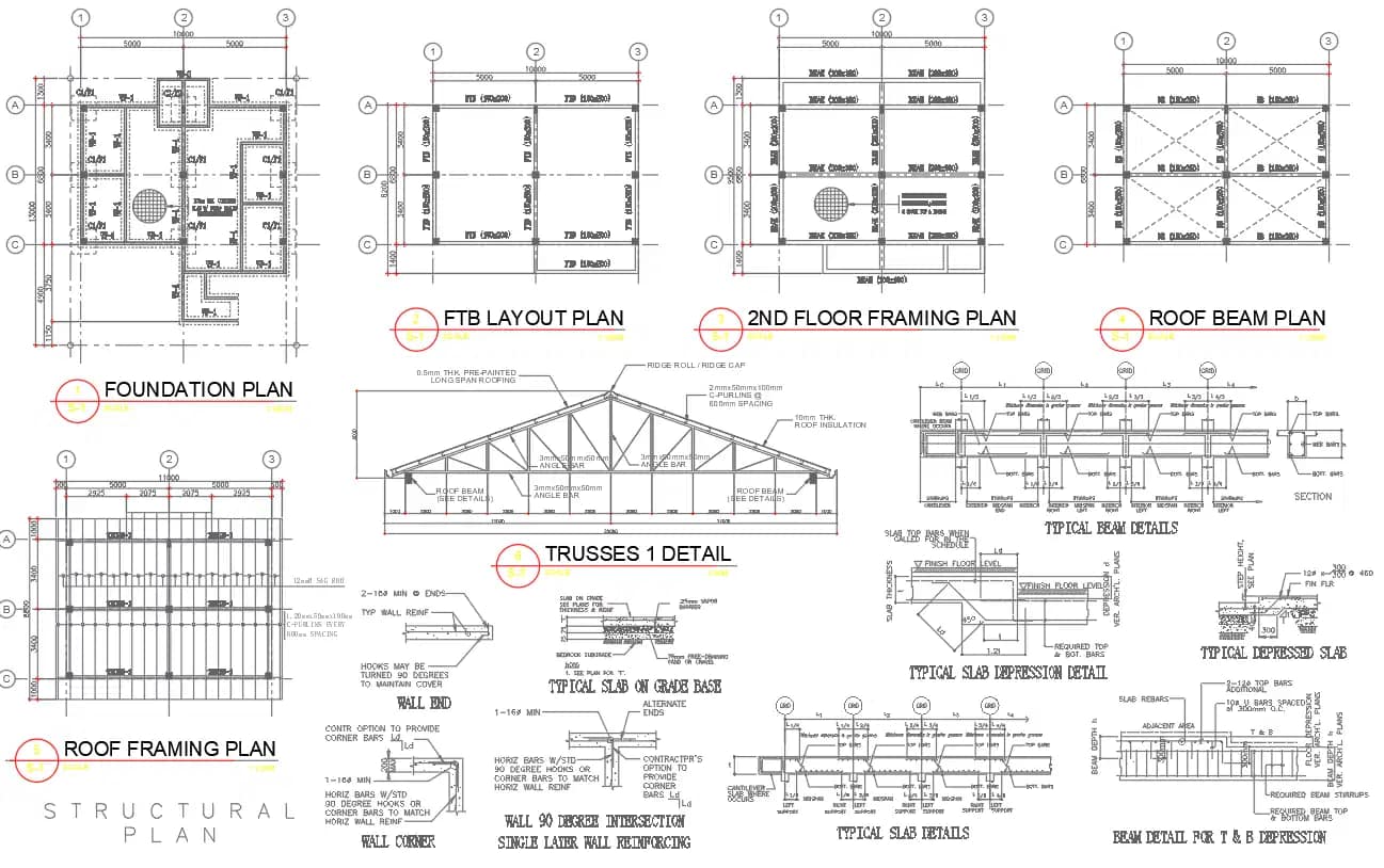 CAD CAD drawing for UK construction project