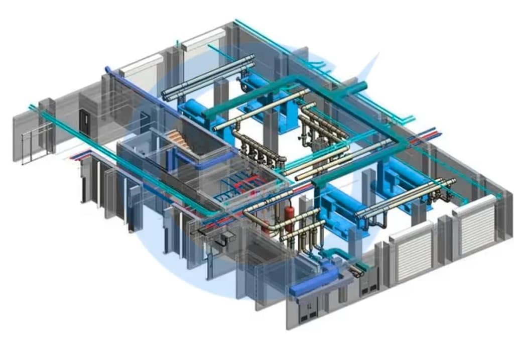 HVAC Duct Shop Drawing